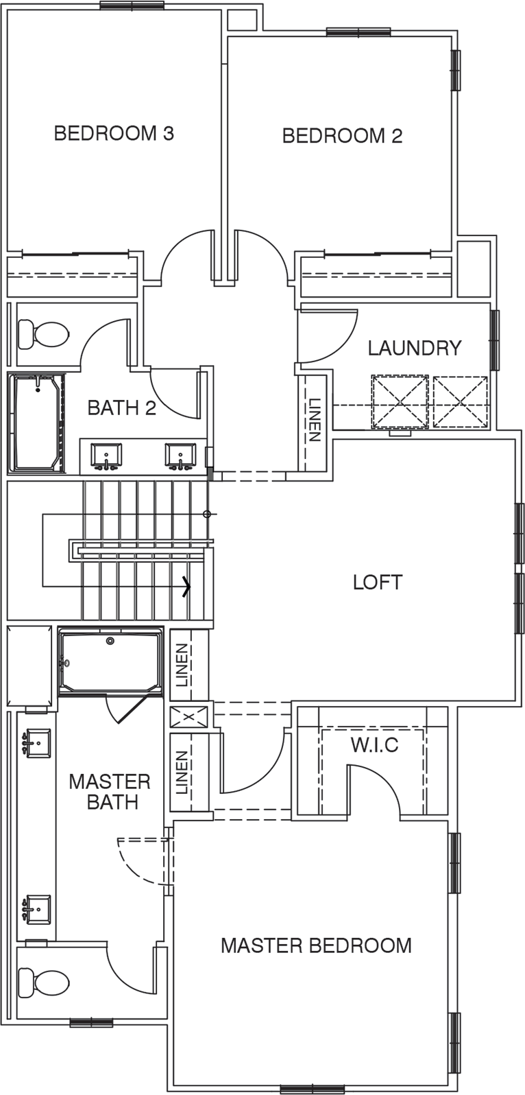 Ivy Residence 4 second floor floor plan
