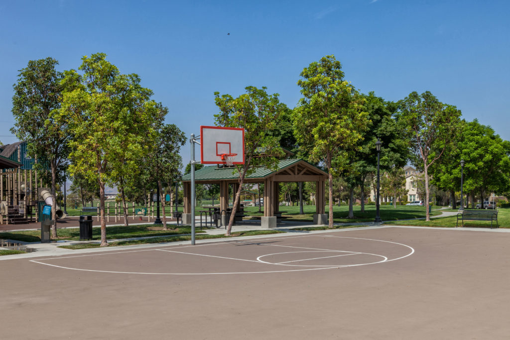 Forest Park Half Basketball Court at The Preserve at Chino