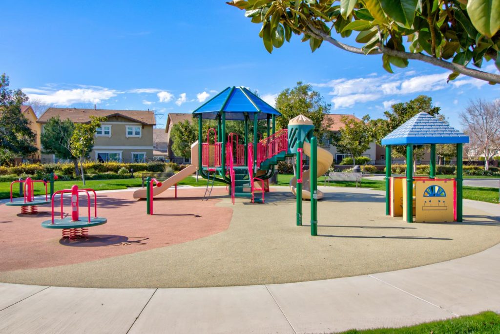 Meridian Park playground at The Preserve at Chino