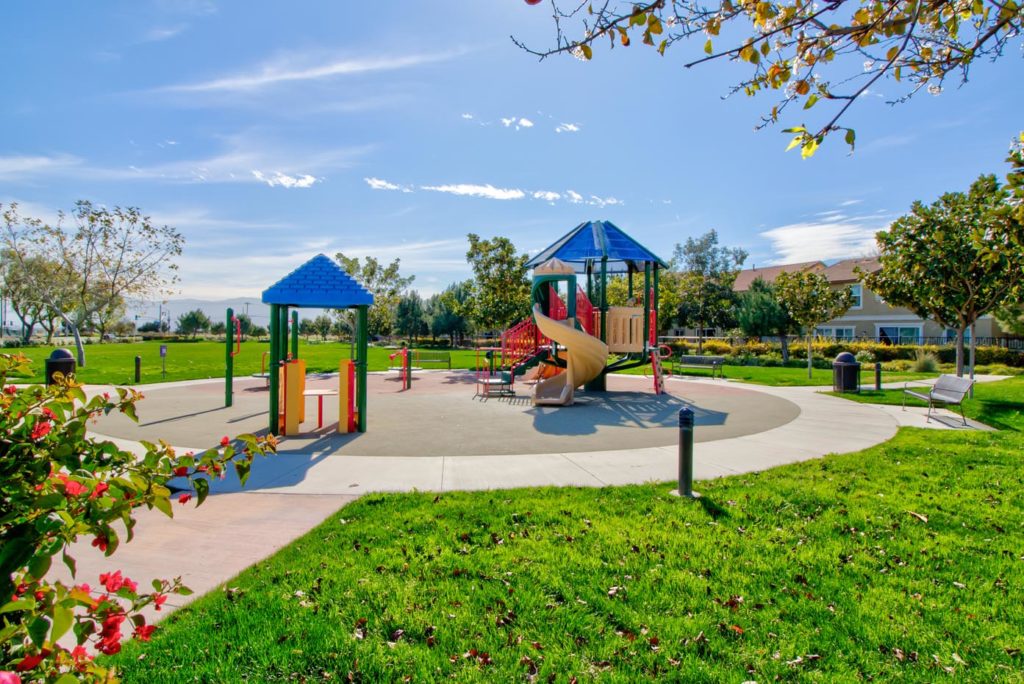 Meridian Park playground at The Preserve at Chino