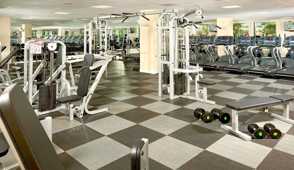 Gym at The Parkhouse at The Preserve at Chino