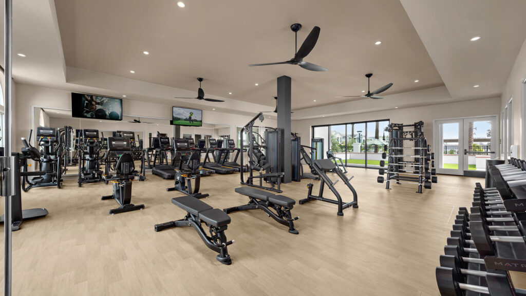Fitness Center | The Club on Main | The Preserve at Chino